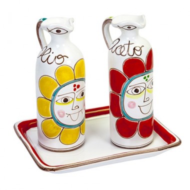 Oil and Vinegar Set Folk OA266FK Oil and Vinegar Set Folk OA266FK